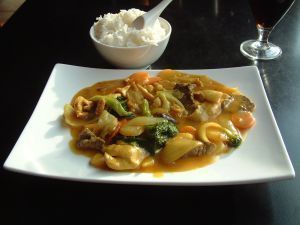 Receta de Wok Pollo al Curry